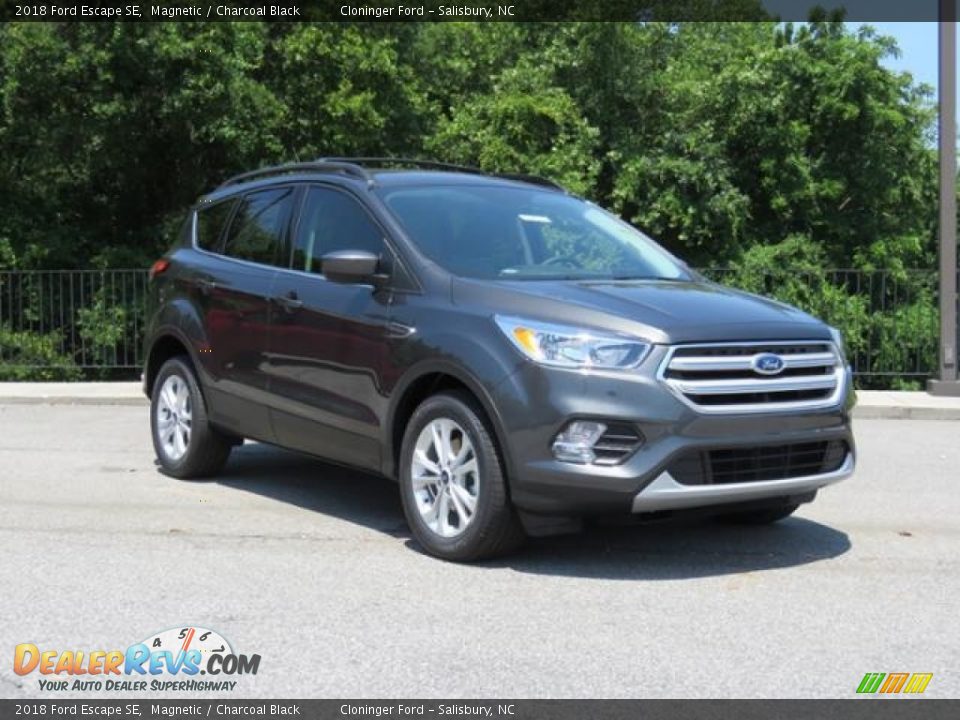 2018 Ford Escape SE Magnetic / Charcoal Black Photo #1
