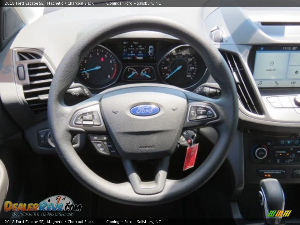 2018 Ford Escape SE Magnetic / Charcoal Black Photo #5