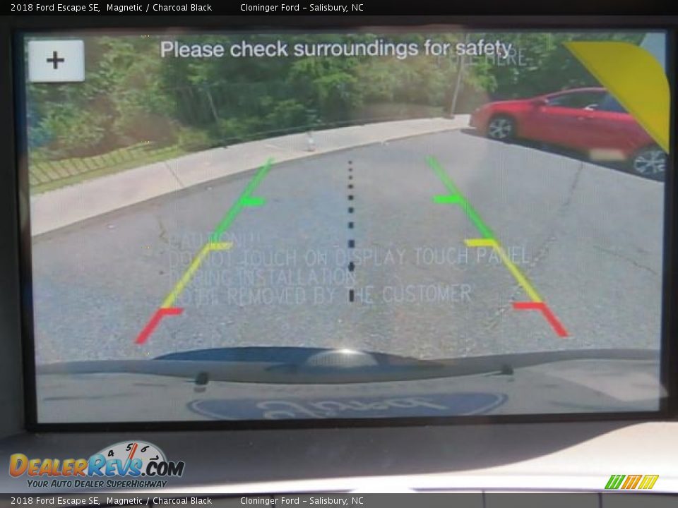 2018 Ford Escape SE Magnetic / Charcoal Black Photo #13