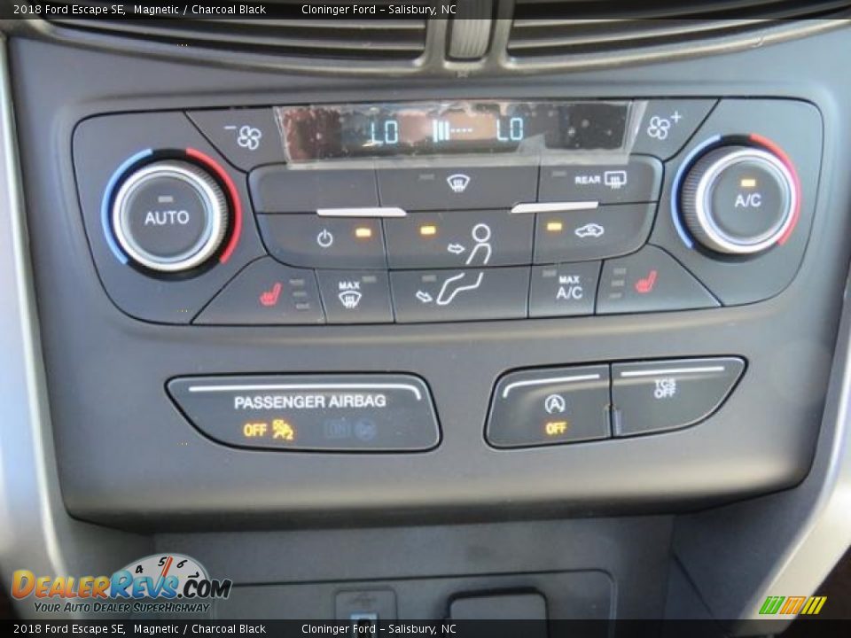 2018 Ford Escape SE Magnetic / Charcoal Black Photo #14