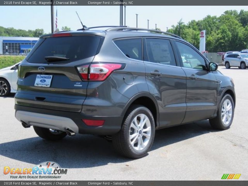 2018 Ford Escape SE Magnetic / Charcoal Black Photo #22