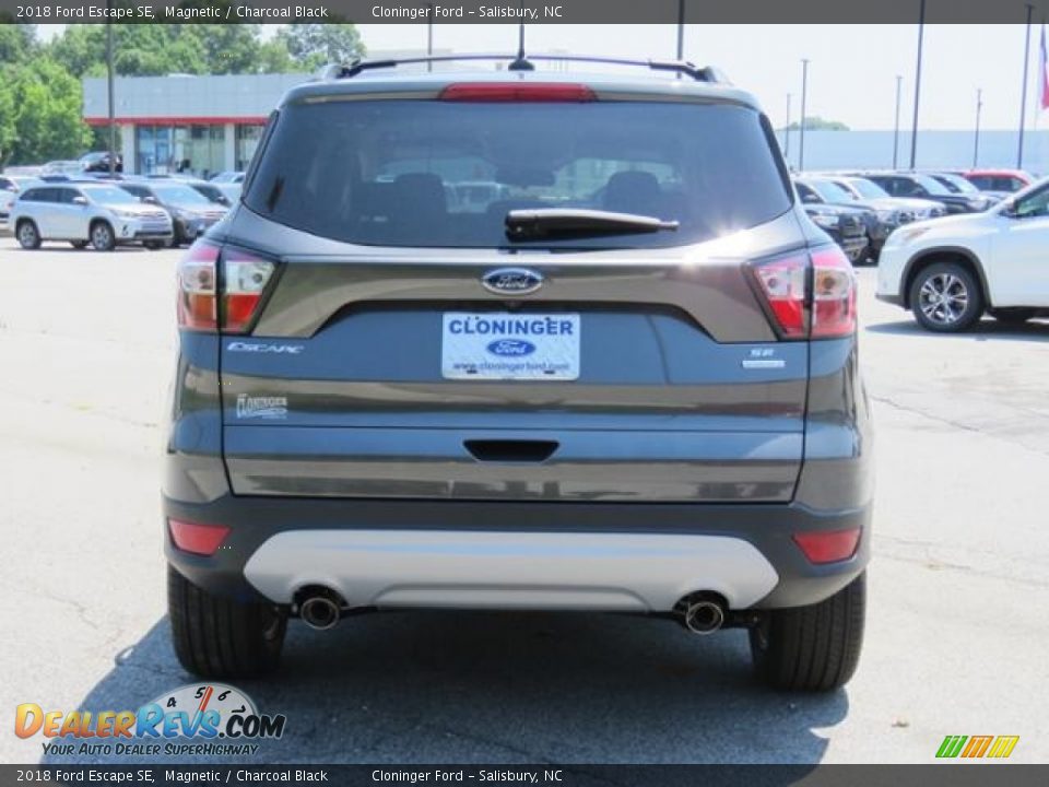 2018 Ford Escape SE Magnetic / Charcoal Black Photo #23