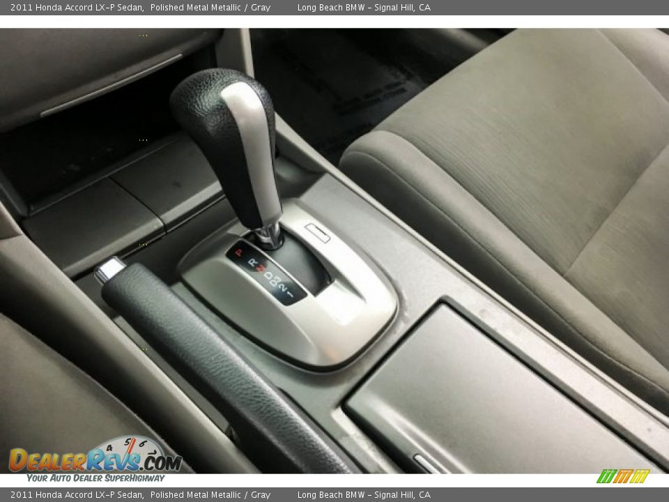 2011 Honda Accord LX-P Sedan Polished Metal Metallic / Gray Photo #18