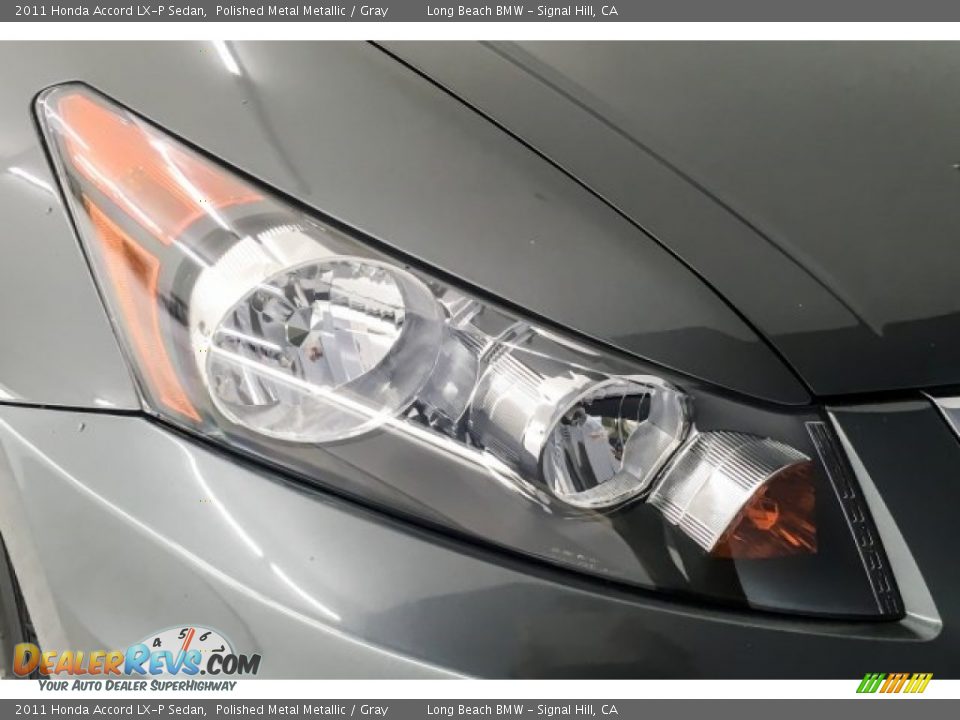 2011 Honda Accord LX-P Sedan Polished Metal Metallic / Gray Photo #27