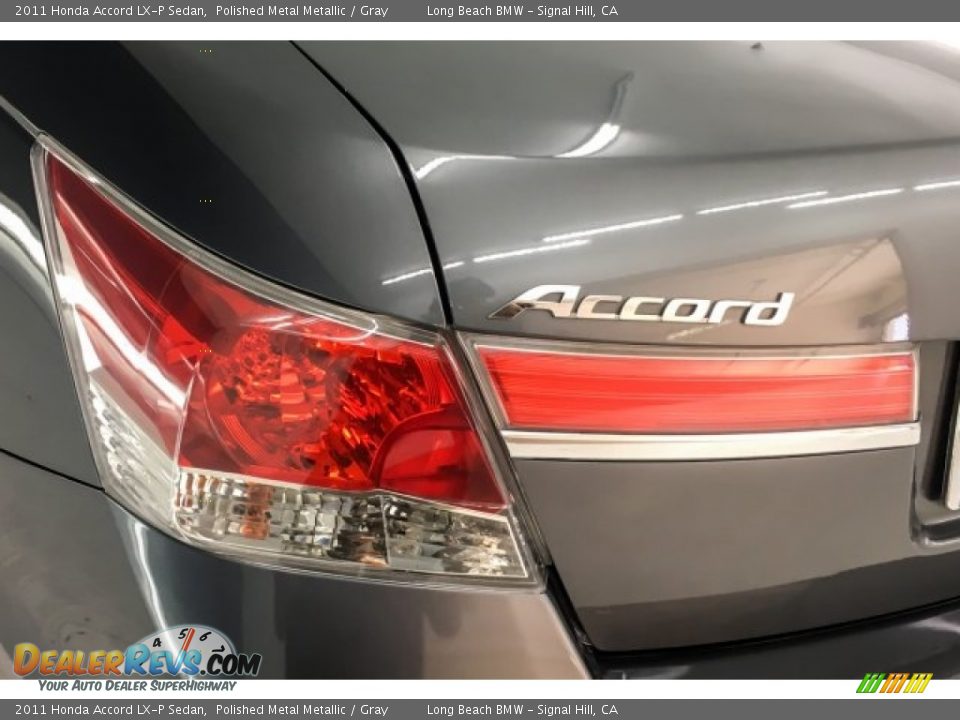 2011 Honda Accord LX-P Sedan Polished Metal Metallic / Gray Photo #29
