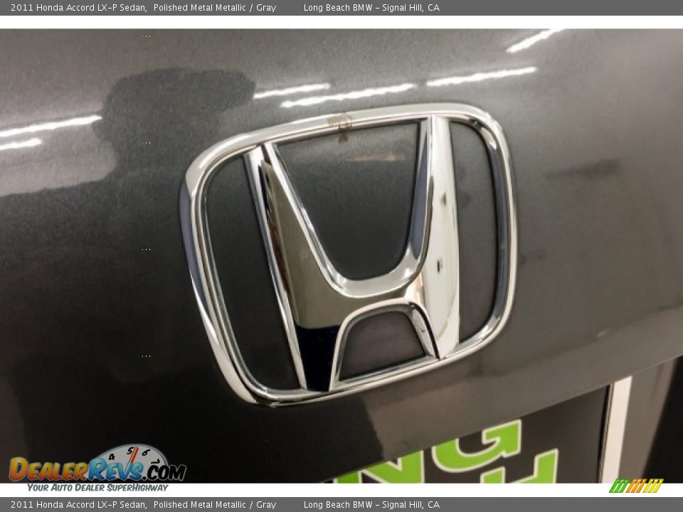2011 Honda Accord LX-P Sedan Polished Metal Metallic / Gray Photo #30