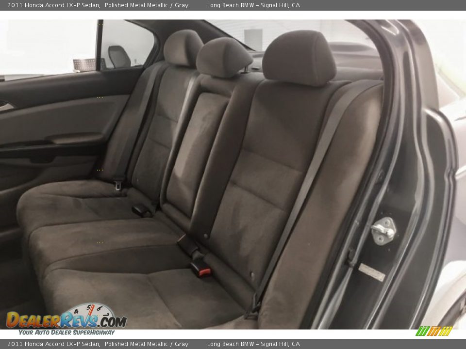 2011 Honda Accord LX-P Sedan Polished Metal Metallic / Gray Photo #32
