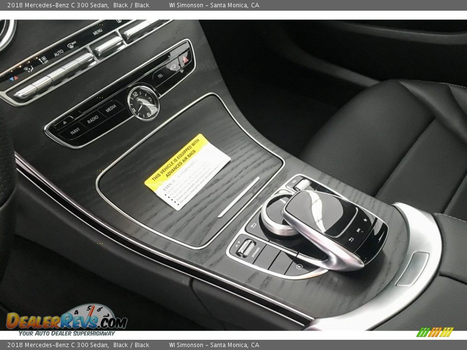 2018 Mercedes-Benz C 300 Sedan Black / Black Photo #7