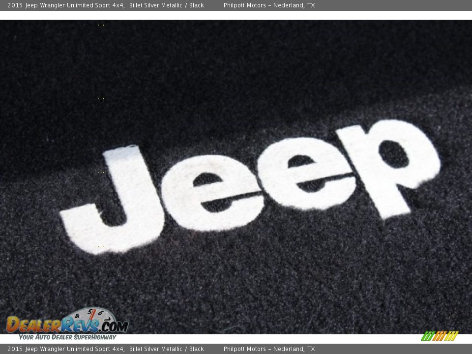 2015 Jeep Wrangler Unlimited Sport 4x4 Billet Silver Metallic / Black Photo #30