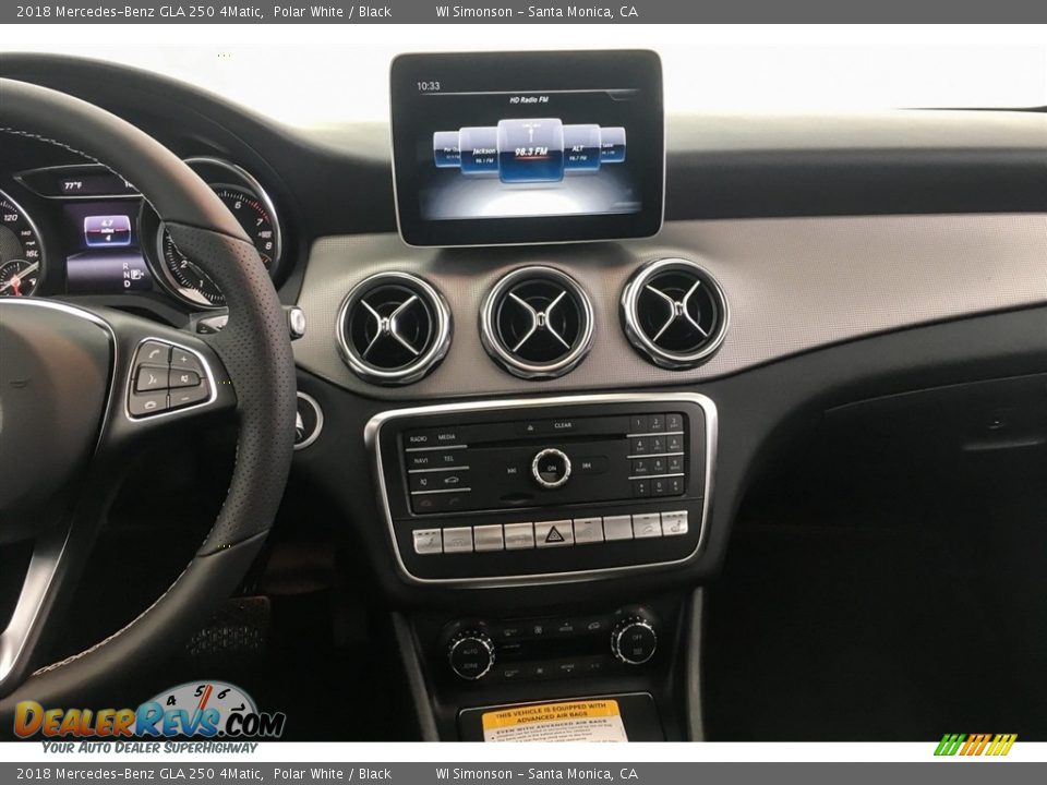 2018 Mercedes-Benz GLA 250 4Matic Polar White / Black Photo #6