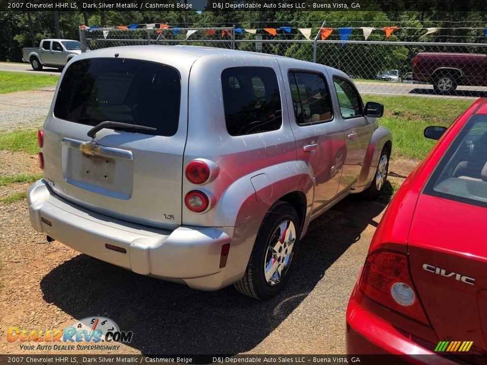 2007 Chevrolet HHR LS Dark Silver Metallic / Cashmere Beige Photo #3