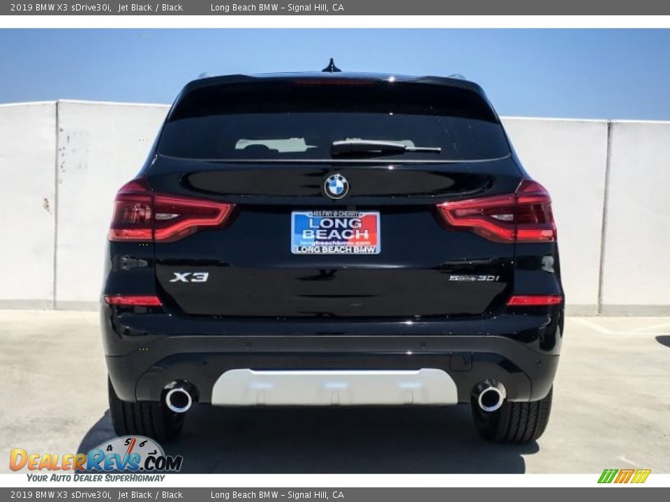 2019 BMW X3 sDrive30i Jet Black / Black Photo #4