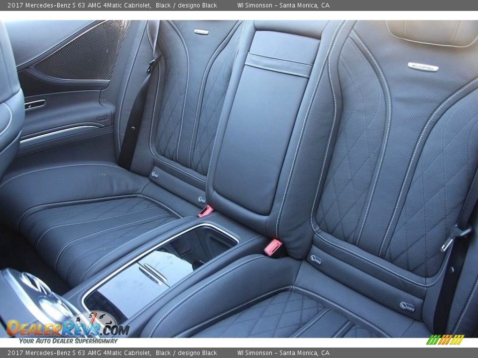2017 Mercedes-Benz S 63 AMG 4Matic Cabriolet Black / designo Black Photo #10