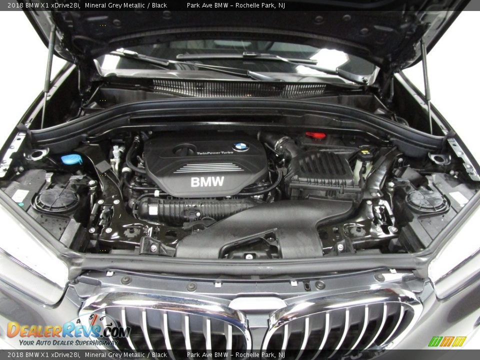 2018 BMW X1 xDrive28i Mineral Grey Metallic / Black Photo #31