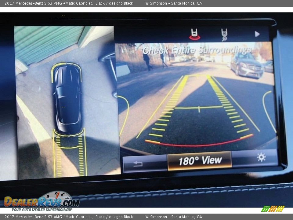 2017 Mercedes-Benz S 63 AMG 4Matic Cabriolet Black / designo Black Photo #14