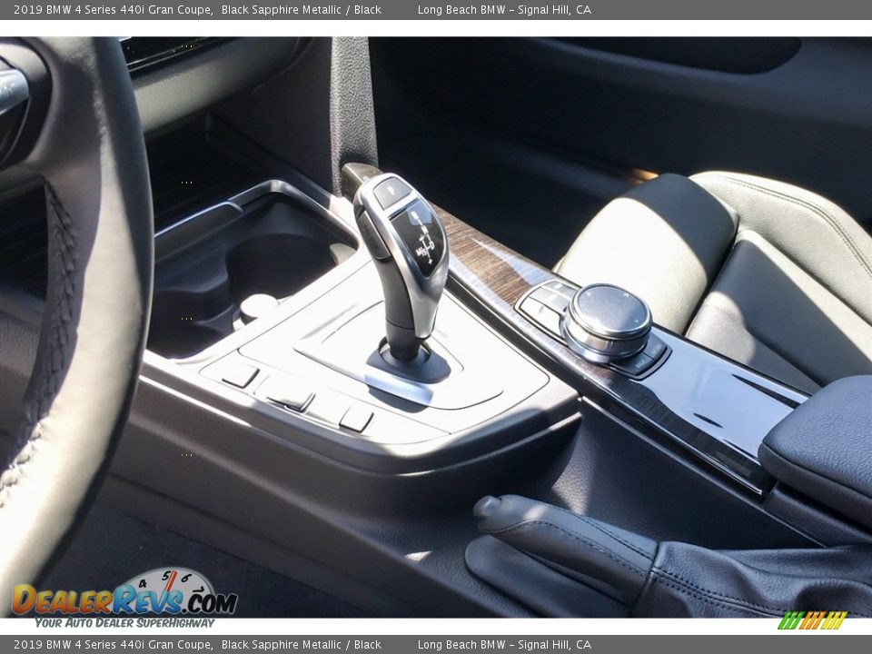 2019 BMW 4 Series 440i Gran Coupe Black Sapphire Metallic / Black Photo #7