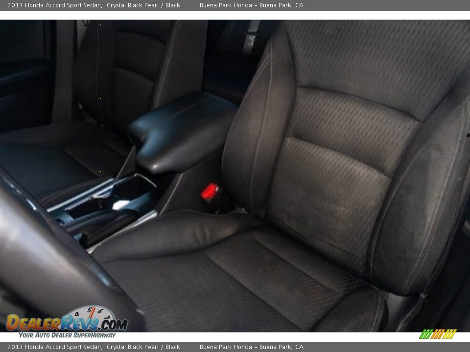 2013 Honda Accord Sport Sedan Crystal Black Pearl / Black Photo #15