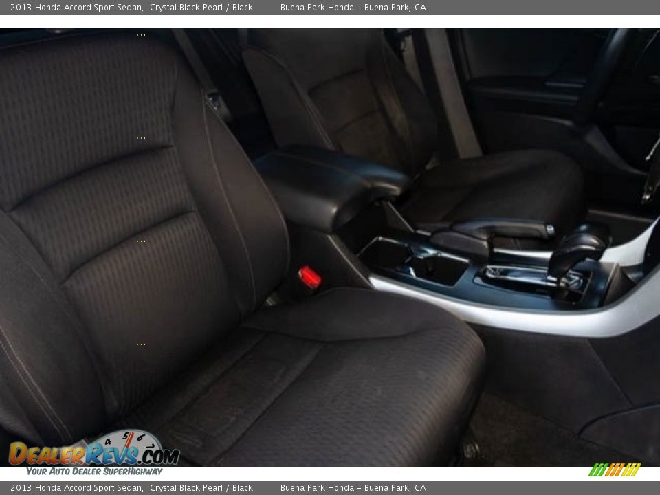 2013 Honda Accord Sport Sedan Crystal Black Pearl / Black Photo #21