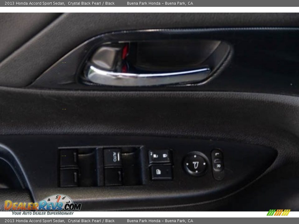 2013 Honda Accord Sport Sedan Crystal Black Pearl / Black Photo #26