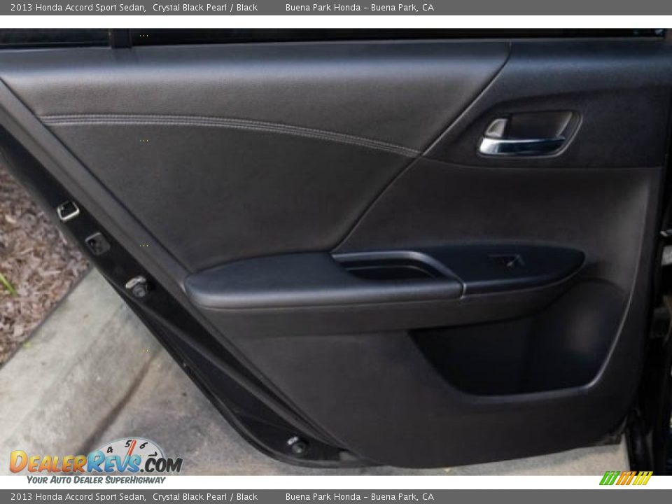 2013 Honda Accord Sport Sedan Crystal Black Pearl / Black Photo #27