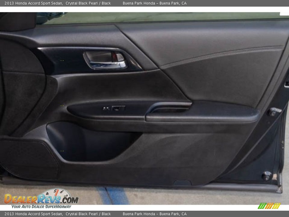 2013 Honda Accord Sport Sedan Crystal Black Pearl / Black Photo #29