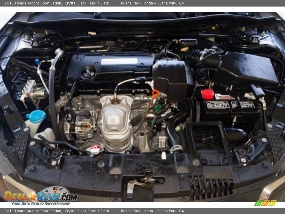 2013 Honda Accord Sport Sedan Crystal Black Pearl / Black Photo #30