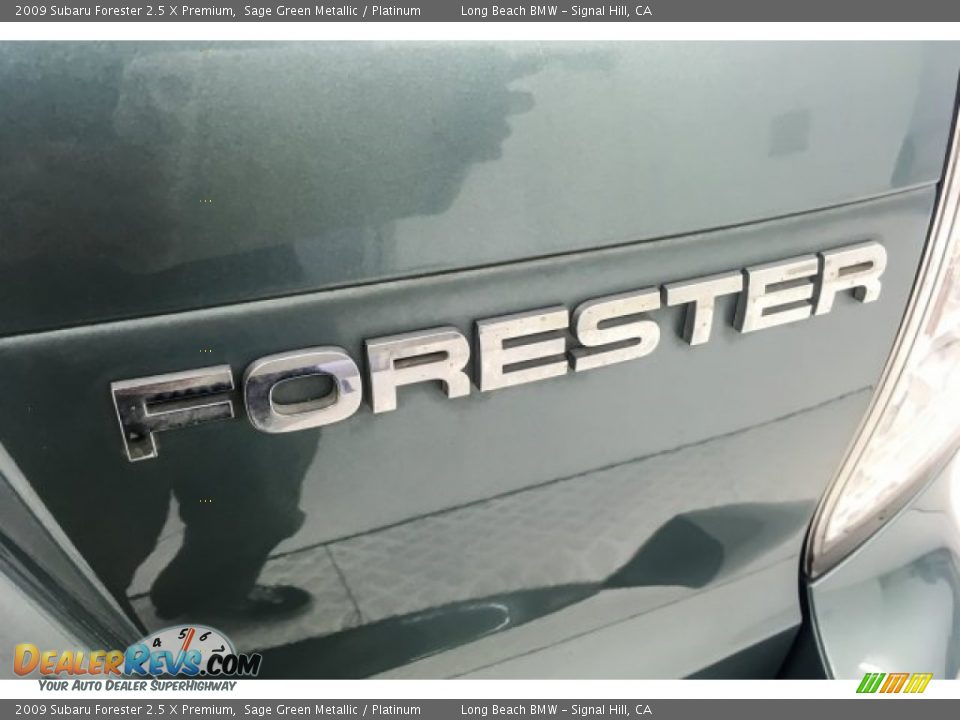 2009 Subaru Forester 2.5 X Premium Sage Green Metallic / Platinum Photo #7