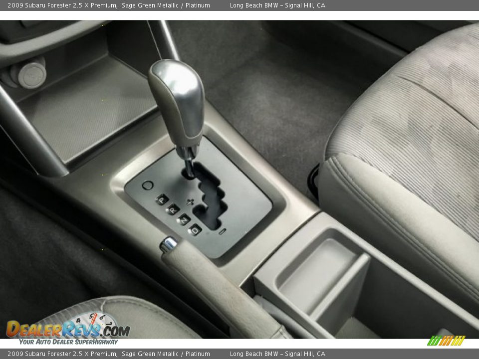 2009 Subaru Forester 2.5 X Premium Sage Green Metallic / Platinum Photo #18