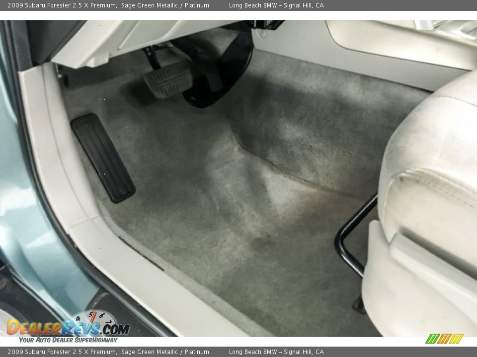 2009 Subaru Forester 2.5 X Premium Sage Green Metallic / Platinum Photo #20