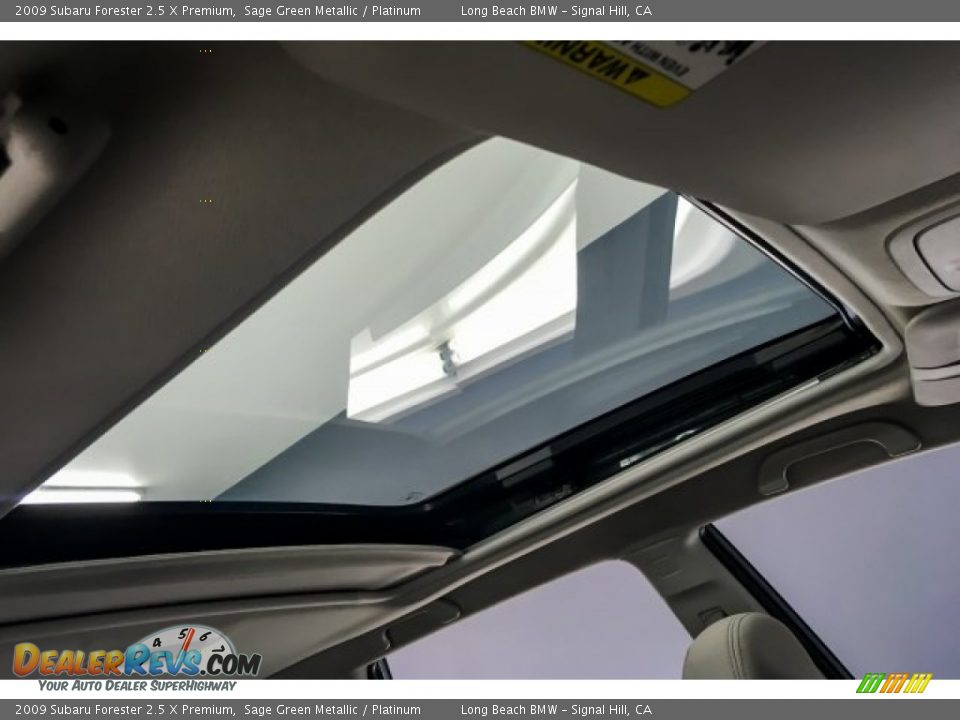 2009 Subaru Forester 2.5 X Premium Sage Green Metallic / Platinum Photo #25