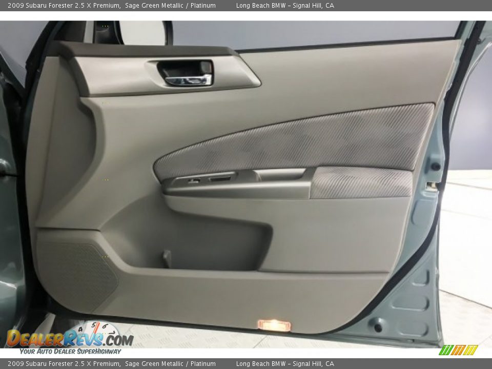 2009 Subaru Forester 2.5 X Premium Sage Green Metallic / Platinum Photo #26