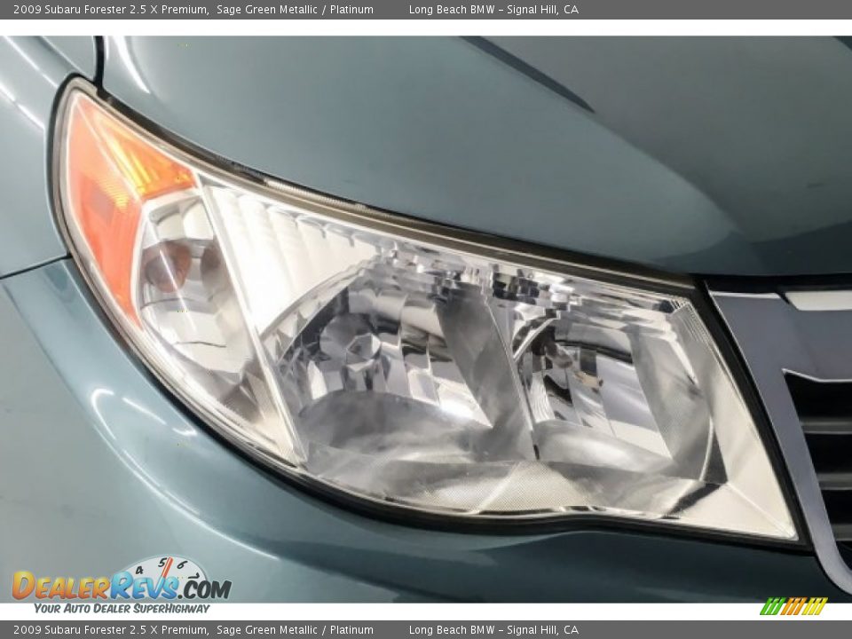 2009 Subaru Forester 2.5 X Premium Sage Green Metallic / Platinum Photo #28