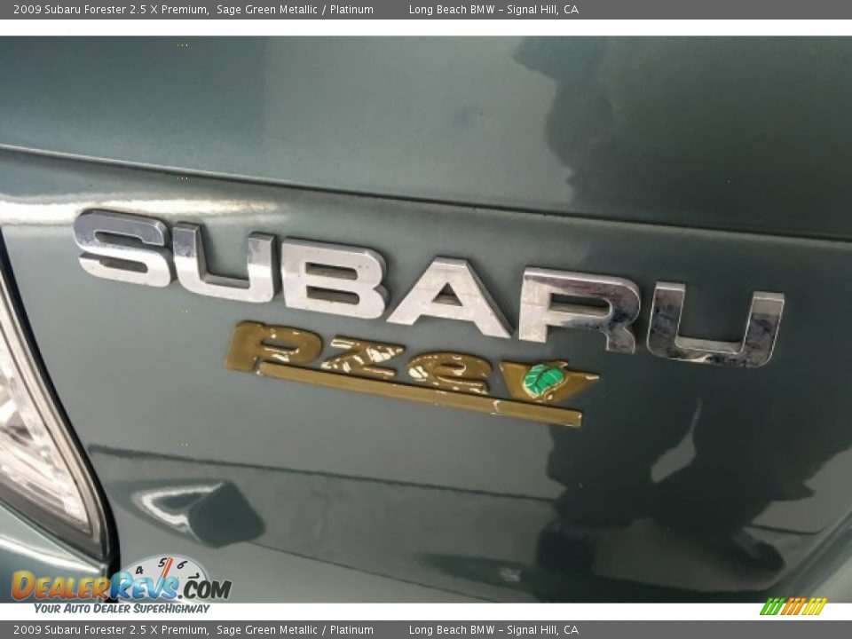 2009 Subaru Forester 2.5 X Premium Sage Green Metallic / Platinum Photo #31