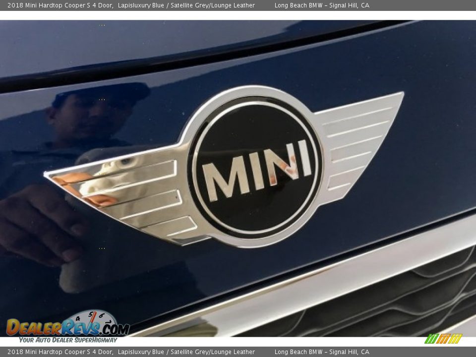 2018 Mini Hardtop Cooper S 4 Door Lapisluxury Blue / Satellite Grey/Lounge Leather Photo #28