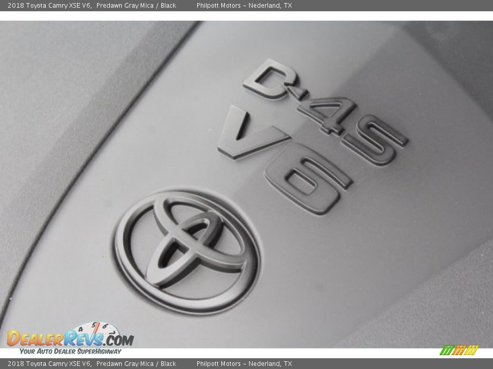 2018 Toyota Camry XSE V6 Predawn Gray Mica / Black Photo #35