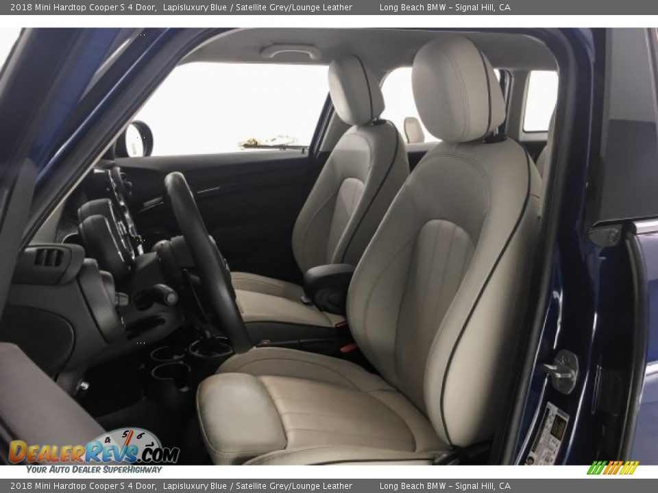 2018 Mini Hardtop Cooper S 4 Door Lapisluxury Blue / Satellite Grey/Lounge Leather Photo #31