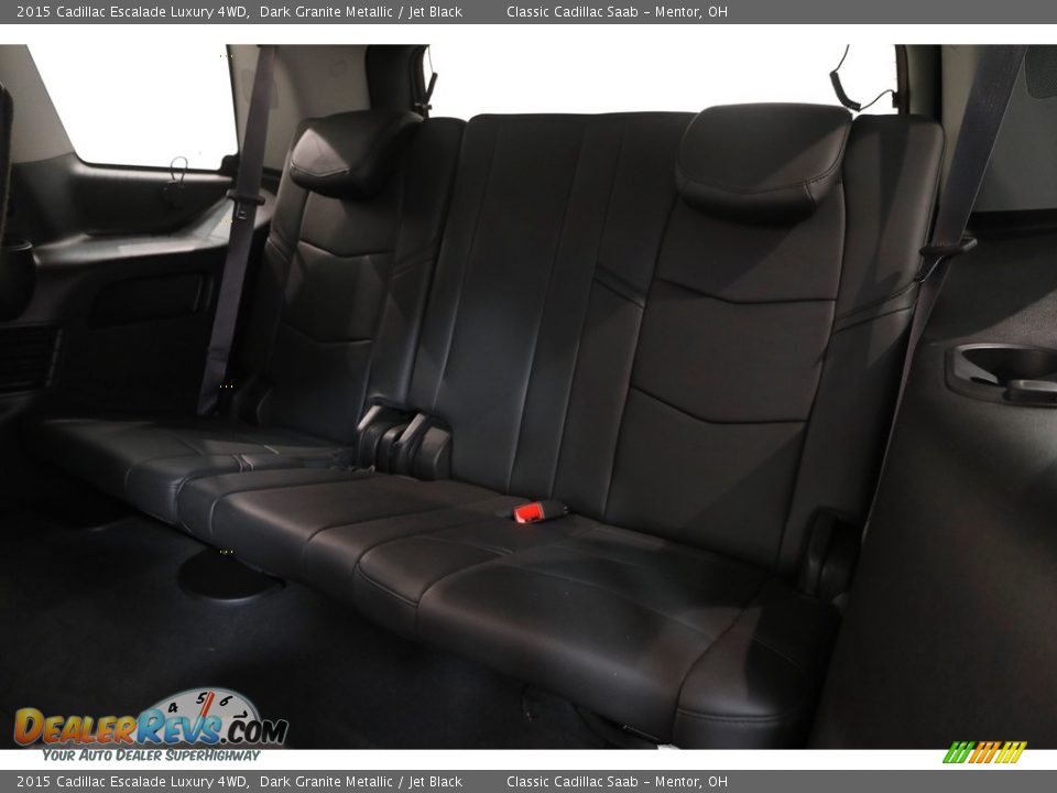 2015 Cadillac Escalade Luxury 4WD Dark Granite Metallic / Jet Black Photo #20