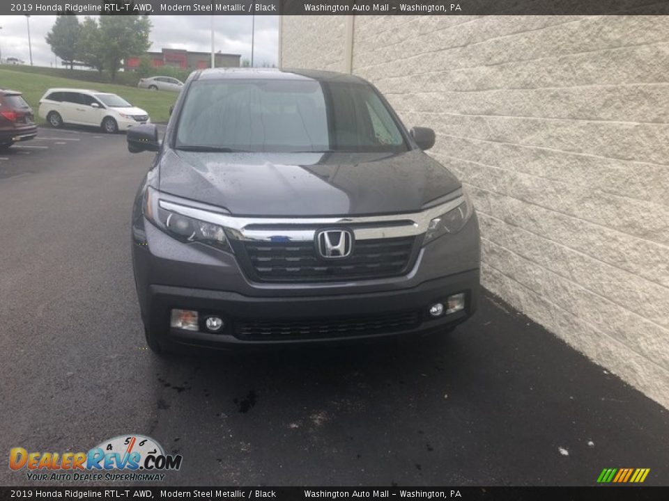2019 Honda Ridgeline RTL-T AWD Modern Steel Metallic / Black Photo #2