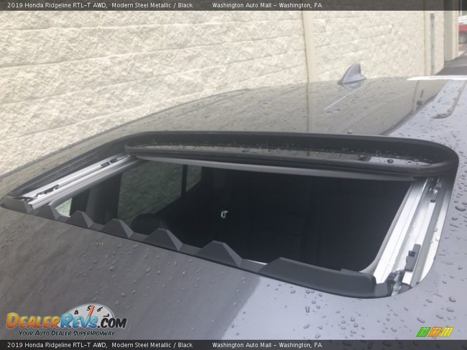 2019 Honda Ridgeline RTL-T AWD Modern Steel Metallic / Black Photo #9