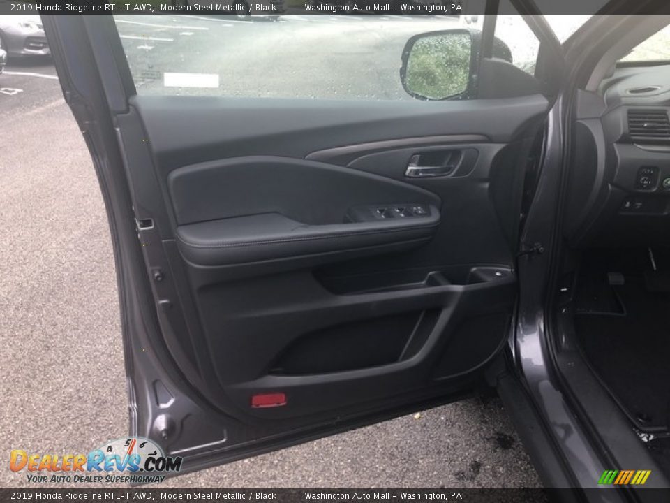 2019 Honda Ridgeline RTL-T AWD Modern Steel Metallic / Black Photo #10