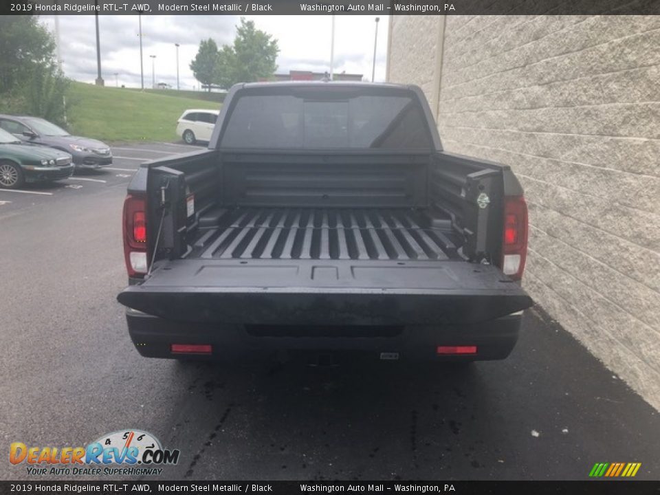 2019 Honda Ridgeline RTL-T AWD Modern Steel Metallic / Black Photo #22