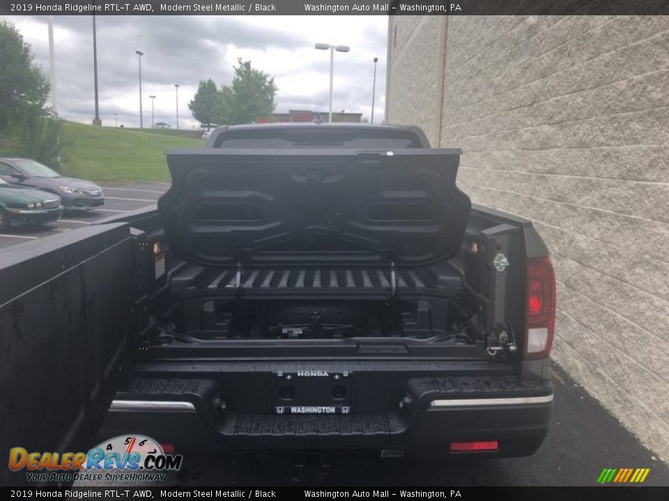 2019 Honda Ridgeline RTL-T AWD Modern Steel Metallic / Black Photo #24