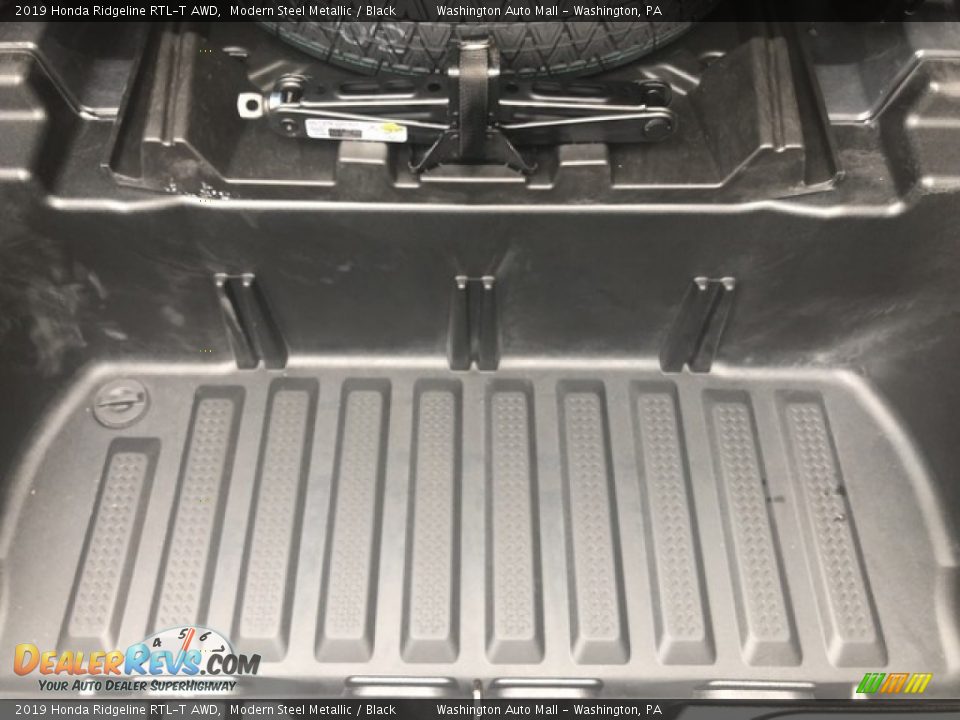 2019 Honda Ridgeline RTL-T AWD Modern Steel Metallic / Black Photo #25