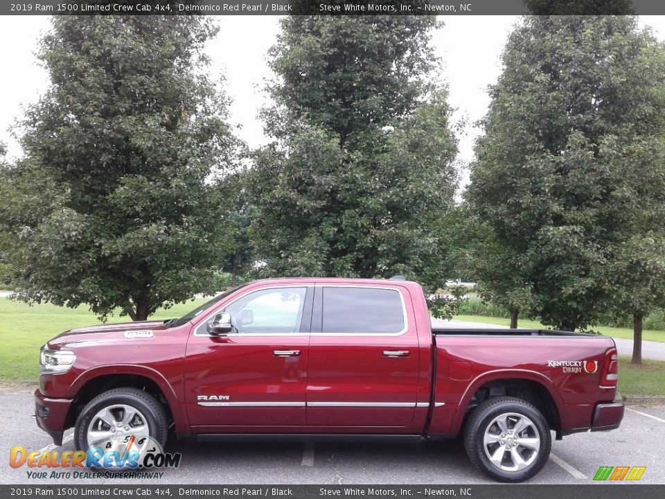 2019 Ram 1500 Limited Crew Cab 4x4 Delmonico Red Pearl / Black Photo #1