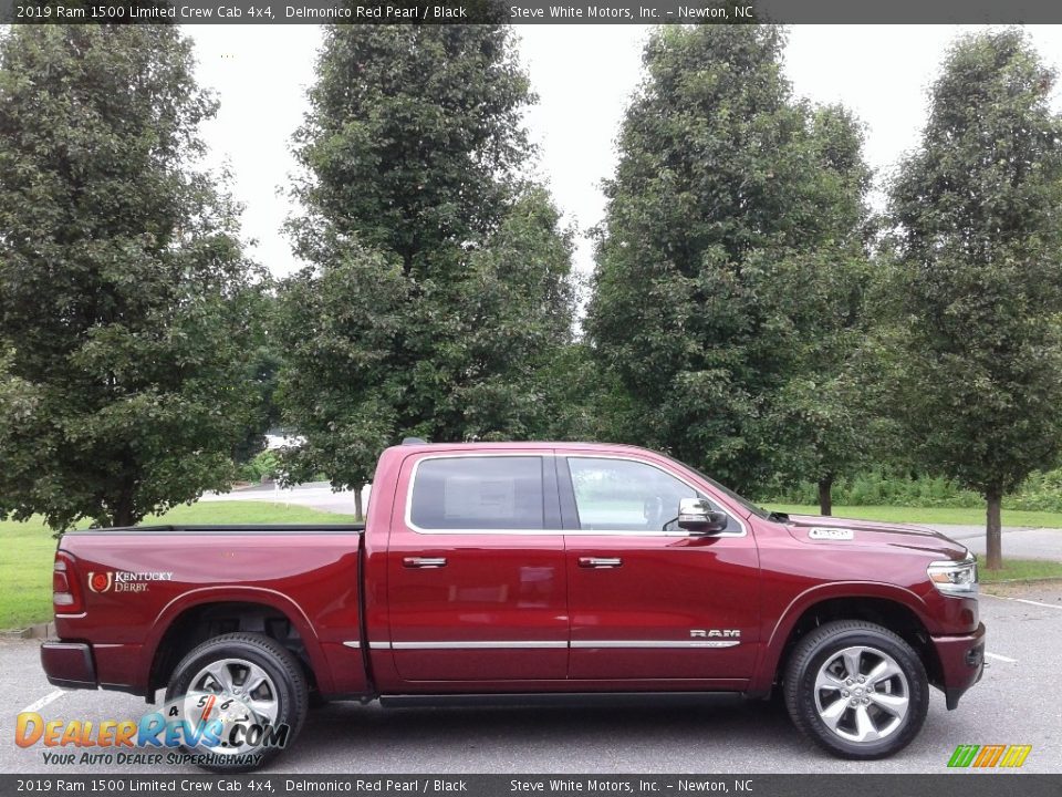 2019 Ram 1500 Limited Crew Cab 4x4 Delmonico Red Pearl / Black Photo #5