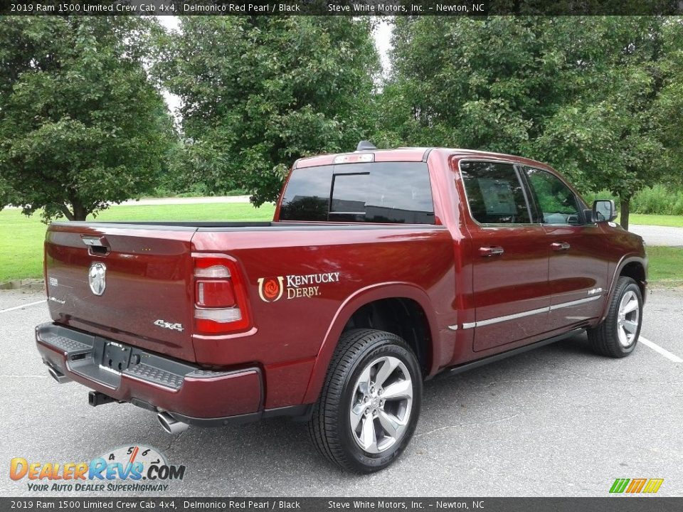 2019 Ram 1500 Limited Crew Cab 4x4 Delmonico Red Pearl / Black Photo #6