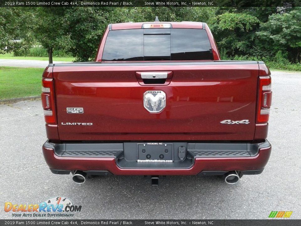 2019 Ram 1500 Limited Crew Cab 4x4 Delmonico Red Pearl / Black Photo #7