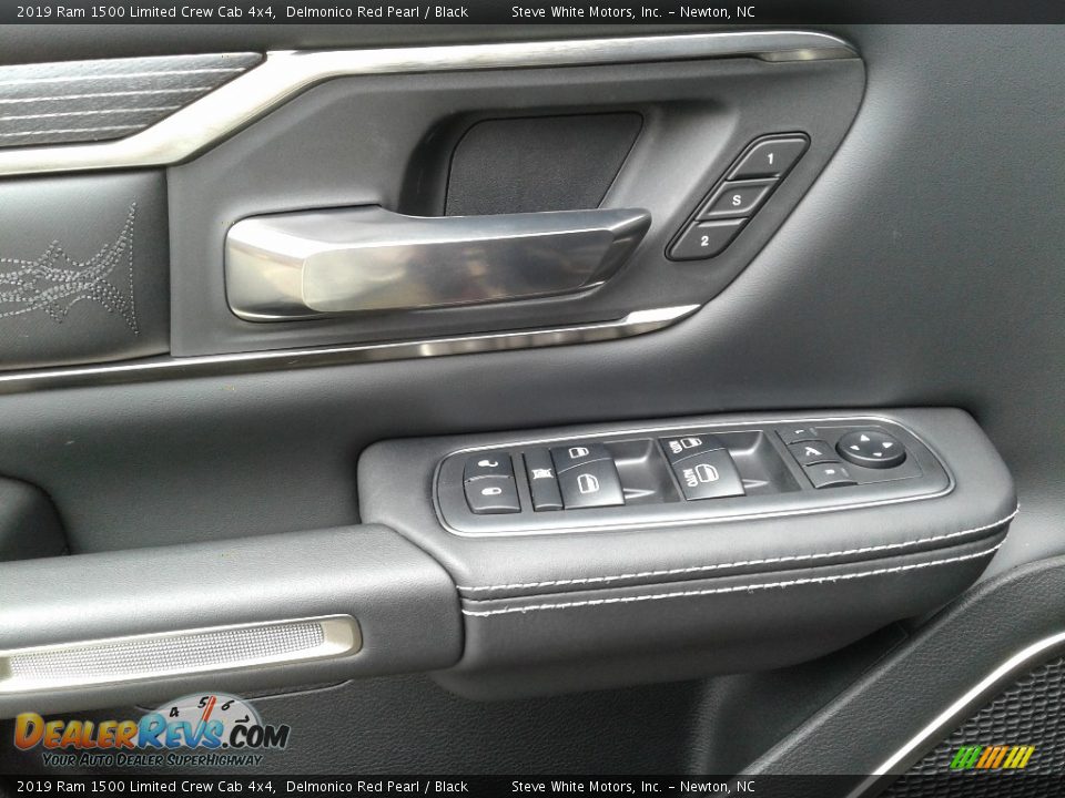 2019 Ram 1500 Limited Crew Cab 4x4 Delmonico Red Pearl / Black Photo #9