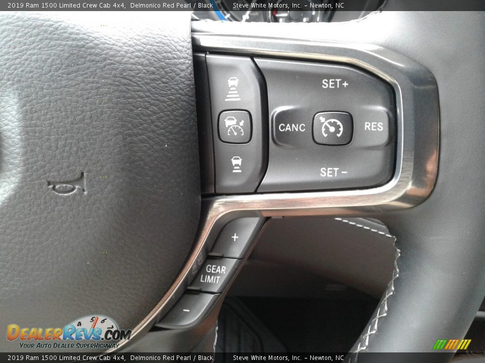 2019 Ram 1500 Limited Crew Cab 4x4 Delmonico Red Pearl / Black Photo #20