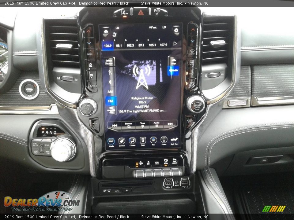 2019 Ram 1500 Limited Crew Cab 4x4 Delmonico Red Pearl / Black Photo #22